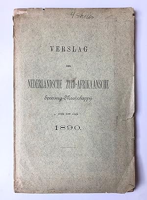 [Railway Africa, 1890-1895] Verslag der Nederlandsche Zuid-Afrikaanse Spoorweg-Maatschappij over ...