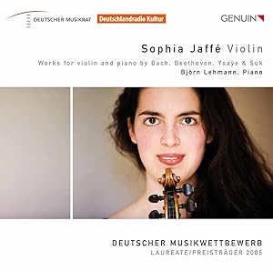 Works for Violin and Piano by Bach. Beethoven. Ysaye and Suk CD-Box Preisträger deutscher Musikwe...