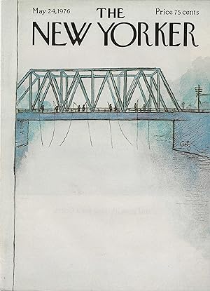 The New Yorker May 24, 1976 Arthur Getz FRONT COVER ONLY