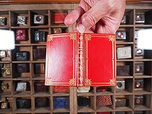 Selected Edition of the Golden Treasury. >>SIGNED MINIATURE FINE BINDING<<