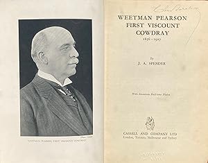 Weetman Pearson, first Viscount Cowdray