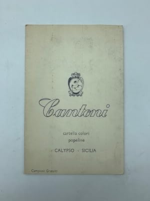 Cantoni. Cartella colori popeline Calypso - Sicilia