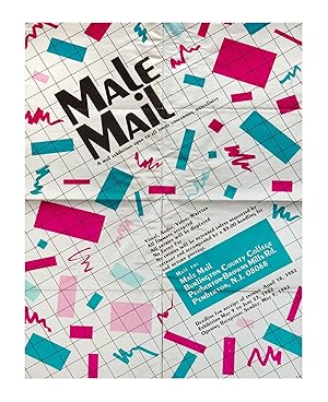 Exhibition poster: Male Mail: A Mail Exhibition Open to All Issues Concerning Masculinity (9 May-...