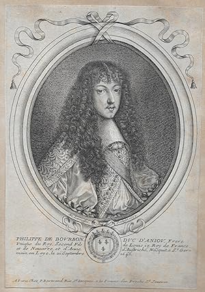 Philippe de Bourbon duc d'Anjou.