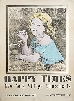 1984 American Museum Poster, "Happy Times", The Farmers' Museum (Cooperstown, NY)