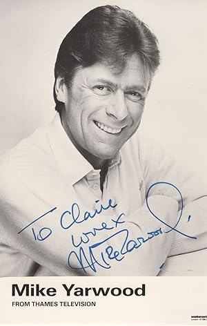 Mike Yarwood Vintage Thames Television Impressionist Hand Signed Photo