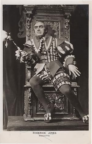 Roderick Jones Welsh Opera Singer Rigoletto Vintage Hand Signed Photo
