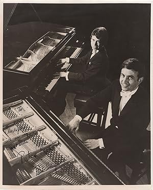 Peter Rostal & Paul Schaefer 1970s Large 10x8 Hand Signed Photo