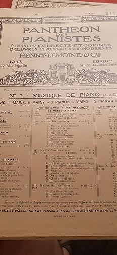 oeuvres diverses pour piano rondo en ut majeur