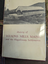History Of Wilsons Mills, Maine And The Magalloway Settlements