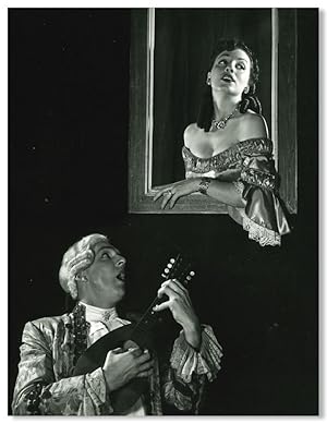 [Original Photograph of Marguerite Piazza and James Pease of the New York City Opera of Mozart's ...