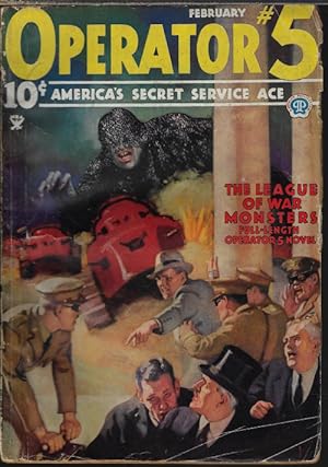 OPERATOR #5: February, Feb. 1935 ("The League of War Monsters")