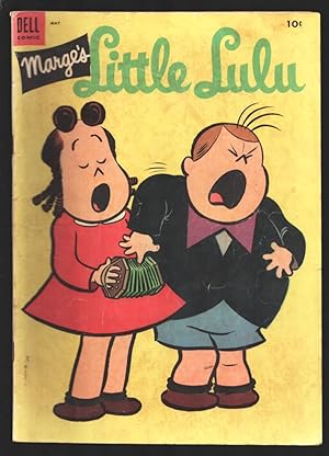 MARGE'S LITTLE LULU #71 1954-DELL-Tubby cover & story-Blank inside covers-VG