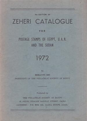 Zeheri Catalogue for Postage Stamps of Egypt, U.A.R. and the Sudan