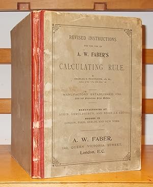 Revised Instructions for The Use of A. W. Faber's Calculating Rule