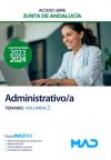 Administrativo/a (acceso libre). Temario volumen 2. Junta de Andalucía