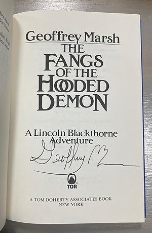 The Fangs of the Hooded Demon: A Lincoln Blackthorne adventure