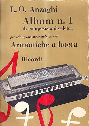 Album n. 1 di composizioni celebri per trio, quartetto o quintetto di Armoniche a bocca