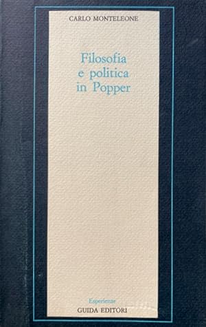 FILOSOFIA E POLITICA IN POPPER