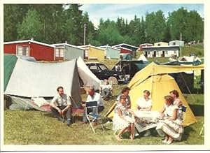 POSTAL A5651: Camping en Leirliv, Noruega