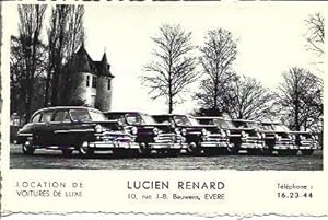 POSTAL A5548: Publicidad Lucien Renard en Evere