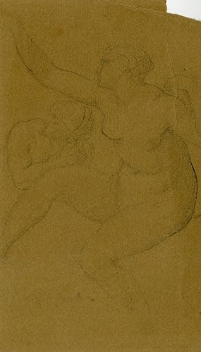 Neoclassical study of two female figures