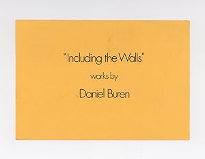 Exhibition postcard: "Including the Walls," works by Daniel Buren (opens 22 May 1975)