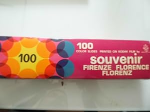 SOUVENIR FIRENZE FLORENCE FLORENZ 100 COLOR SLIDES PRINTED ON KODAK FILM by Nova Lux