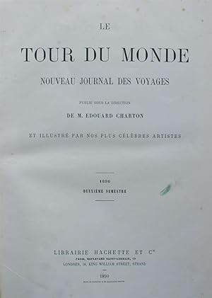 Le Tour du Monde - Nouveau journal des voyages - Année 1890