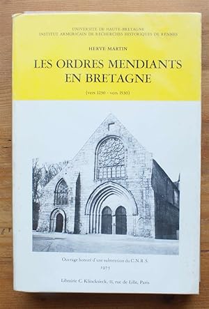 Les ordres mendiants en Bretagne (vers 1230 - vers 1530)