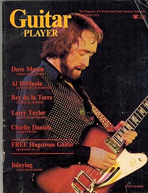 Guitar Player The Magazine for Professional and Amateur Guitarists October 1975 - Dave Mason Cover
