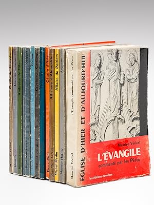 [ Ensemble de 12 ouvrages sur les Pères de l'Eglise de la collection "Eglise d'Hier et d'Aujoued'...