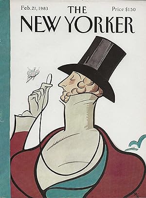 The New Yorker February 21 , 1983 Rea Irvin FRONT COVER ONLY