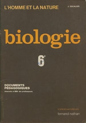 Biologie 6e documents p?dagogiques - J. Escalier