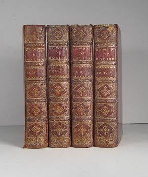 Les Oeuvres de Monsieur Molière. 4 Volumes