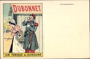 Künstler Litho Reklame, Dubonnet, Vin Tonique au Quinquina