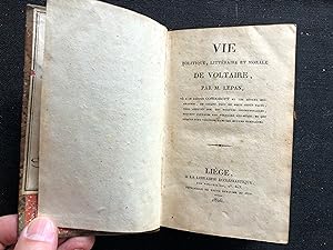 Vie politique, littéraire et morale de Voltaire