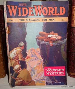 The Wide World Magazine For Men. Travel and True story Adventures. November 1921
