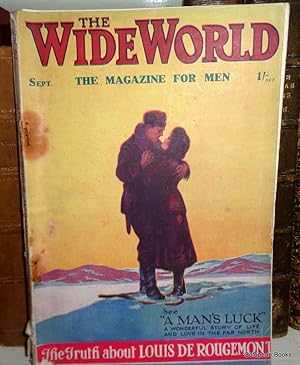 The Wide World Magazine For Men. Travel and True story Adventures. Sept 1921