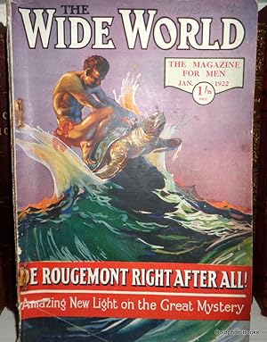 The Wide World Magazine For Men. Travel and True story Adventures. January 1922