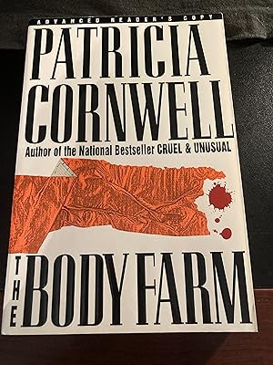 The Body Farm ("Kay Scarpetta" Series #5), * SIGNED * by Author, Advanced Reader's Copy, As New