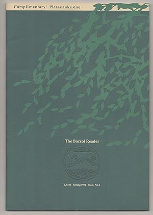 The Borzoi Reader Spring 1994 Vol. 6. No. 1