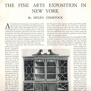 The Fine Arts Exposition in New York