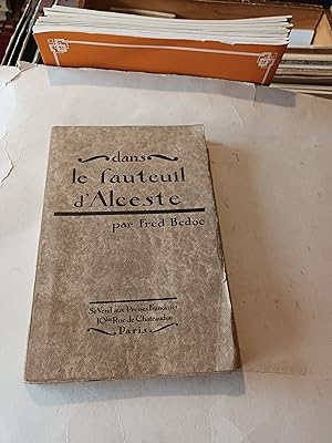 DANS LE FAUTEUIL D'ALCESTE , SAISON 1922-1923
