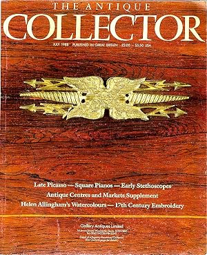 The Antique Collector. July 1988 Volume 59, No. 7 [Ronald Alley - Picasso's Late Works]
