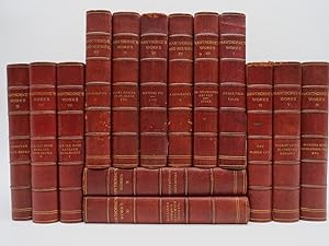 THE COMPLETE WORKS OF NATHANIEL HAWTHORNE (14 VOLUME LEATHER BOUND SET)