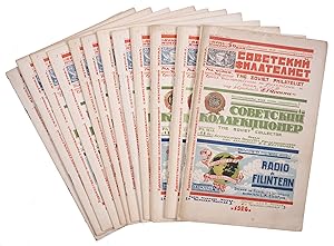 [COLLECTORS OF ALL COUNTRIES, UNITE] Sovetskii filatelist. Sovetskii kollektsioner. Radio de Fili...