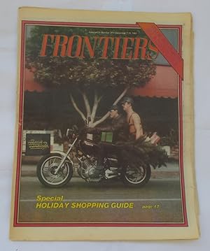 Frontiers (Vol. Volume 2 Number No. 20, December 7-14, 1983) Gay Newsmagazine Newspaper News Maga...