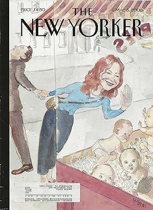 The New Yorker May 5, 2008 Barry Blitt Cover, Complete Magazine