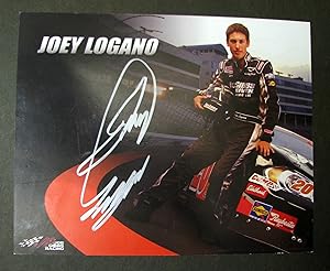 Signed Joey Logano 8" x 10" Photograph
